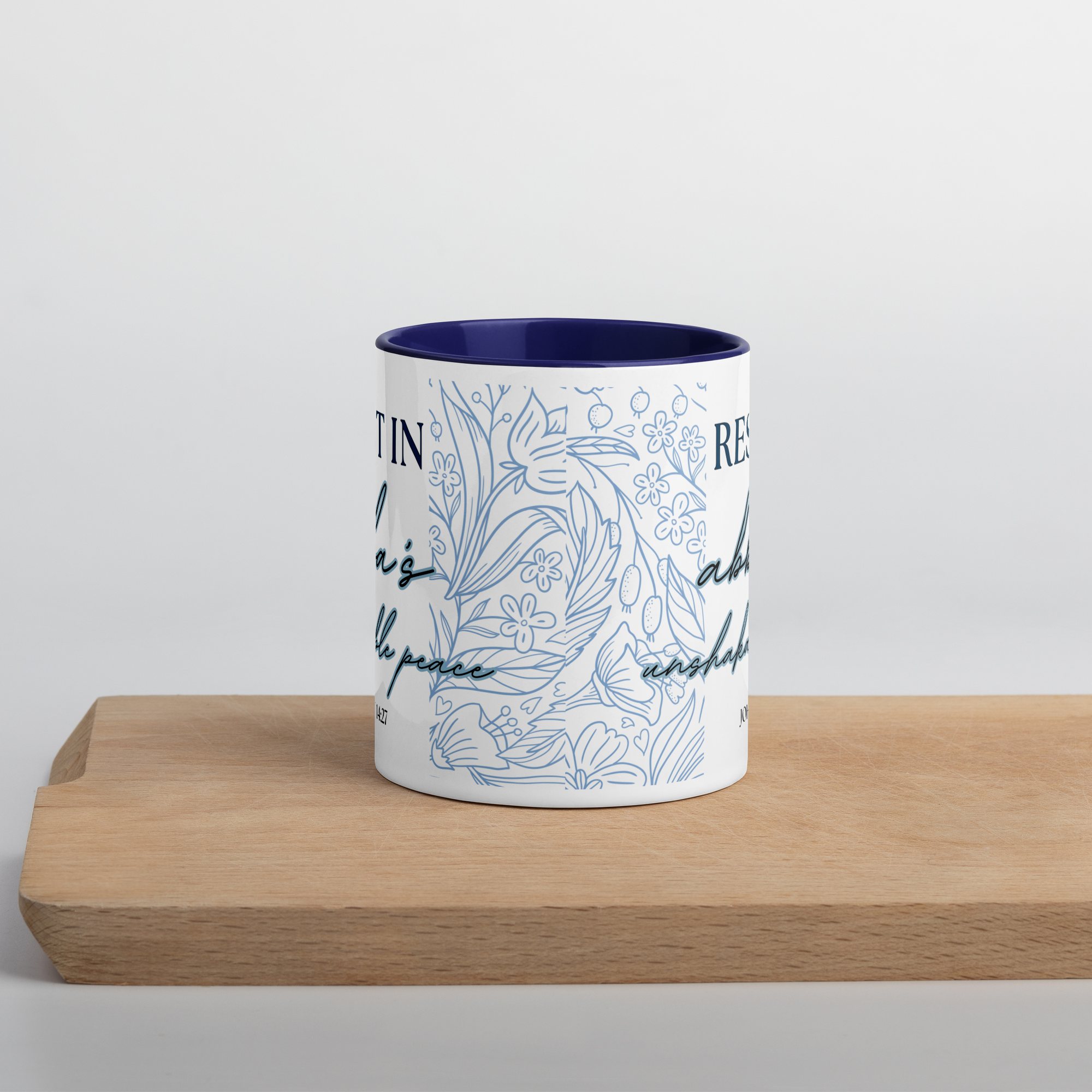 Unshakable Peace Mug - Deep Blue